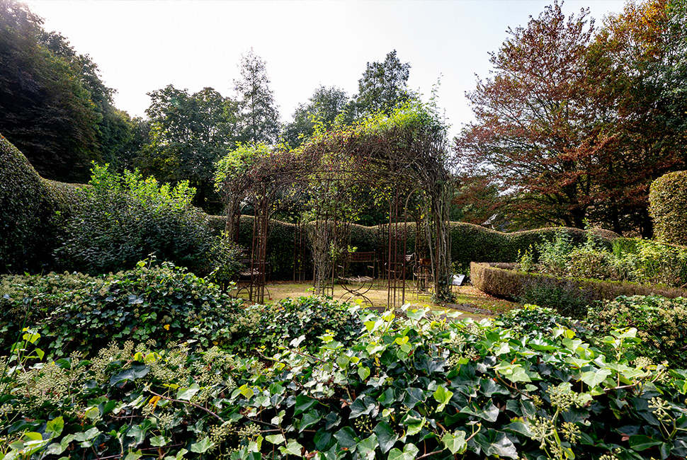 Le Jardin du Domaine de Béronsart : plantes vertes, arbres